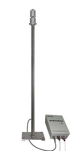 MEMS ground atmospheric electric field monitoring and lightning warning system
