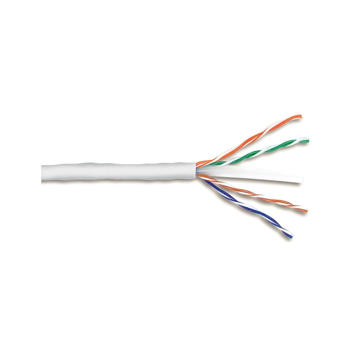 ACTASSI CAT.6 4P UTP  Cable 305M WHITE, LSZH